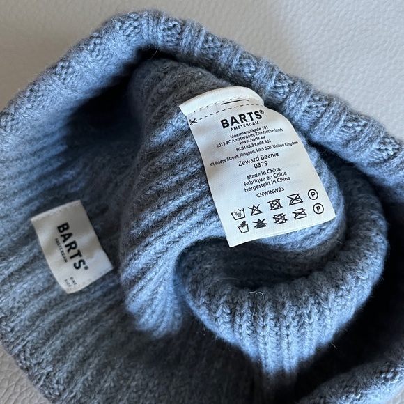 NWT - Barts Adult Wool Blended Ribbed Knit Beanie - Picture 4 of 6